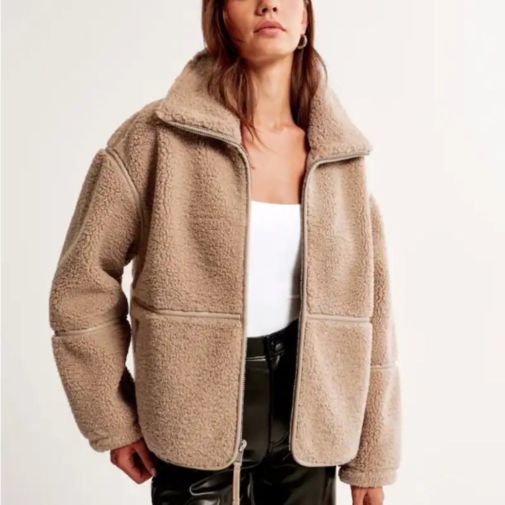 Abercrombie & Fitch Sherpa Jacket